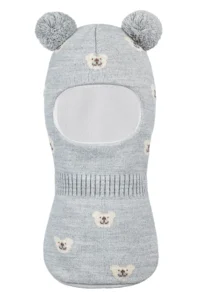 ski balaclava kind 3–5 jaar teddybeer