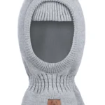 Skimuts kind lichtgrijs 54 cm (5–7 jaar)