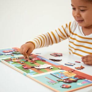 Montessori speelgoed kinderen – Janod Magneti Stories huisdieren