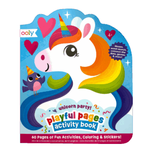 Ooly_Eenhoorn_activiteitenboek_60_paginas_spelletjes_stickers