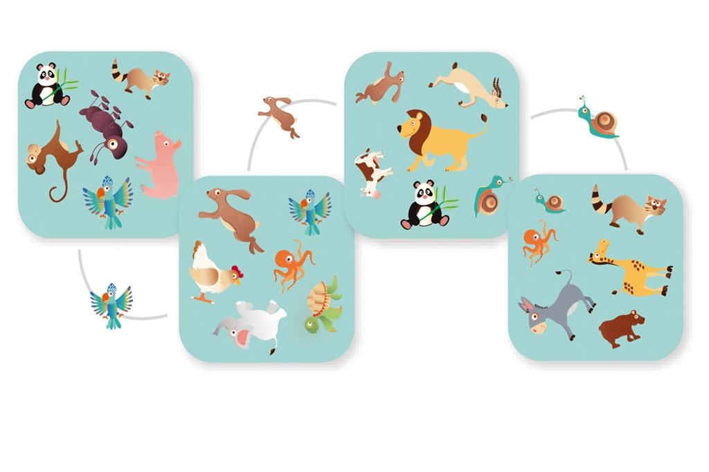 Scratch_Europe_Raccoon_Match_kaartspel Snel reactiespel Raccoon Match familiespel 2 tot 6 spelers