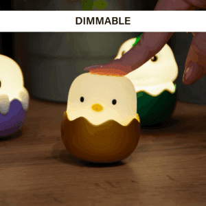 USB‑C oplaadbaar dimbaar nachtlampje – Eggy Mystery Lights