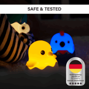 Eggy Mystery Lights blindbox nachtlampje op reis – compact en reisvriendelijk