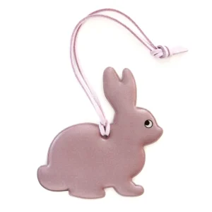 Firefly_Bunny_Pink_reflector_reflecterende_hanger voor kinderen. Reflector voor aan rugzak, schooltas, tas