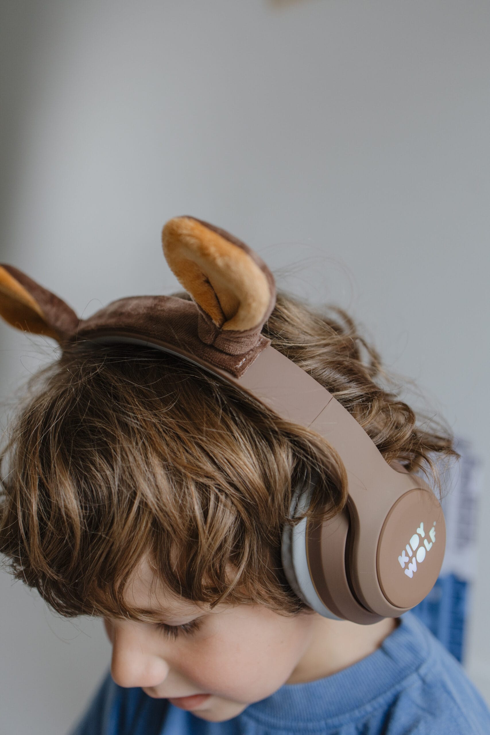 Kidywolf Kidyears beer koptelefoon – hybride (met kabel of Bluetooth) - Afbeelding 2
