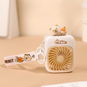 USB‑oplaadbare mini ventilator voor kinderen op tafel draagbare handventilator