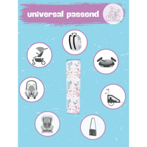 Gordelbeschermer_voor_kinderen_eenhoorn_2_stuks universeel passend