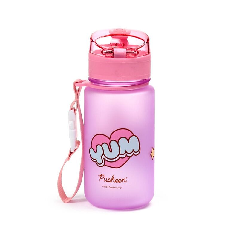 Pusheen waterfles met Fast Food design – handige, BPA‑vrije fles voor onderweg
