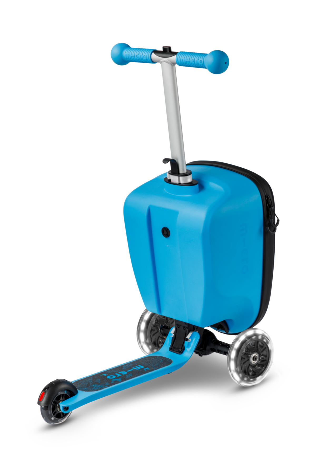 Micro Mobility Luggage Junior LED – step en kinderkoffer in één voor op reis