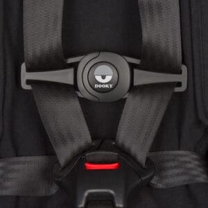 Universele gordelclip voor 3-puntsgordel autostoel, Dooky in gebruik