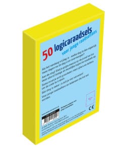 Logica‑raadsels denkspel in compact formaat – makkelijk voor onderweg