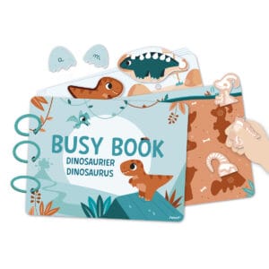 Janod_dino_ busy_ boek activiteitenboek dinosaurus