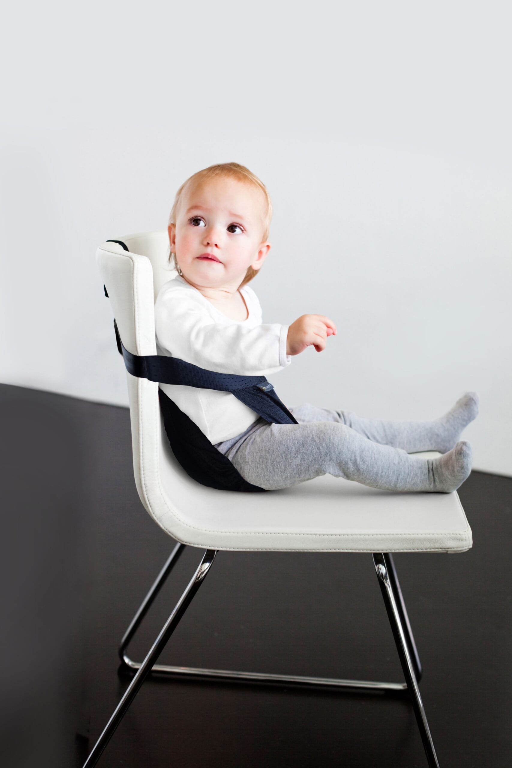 Minimonkey mini chair pocket – zwarte opvouwbare reisstoel