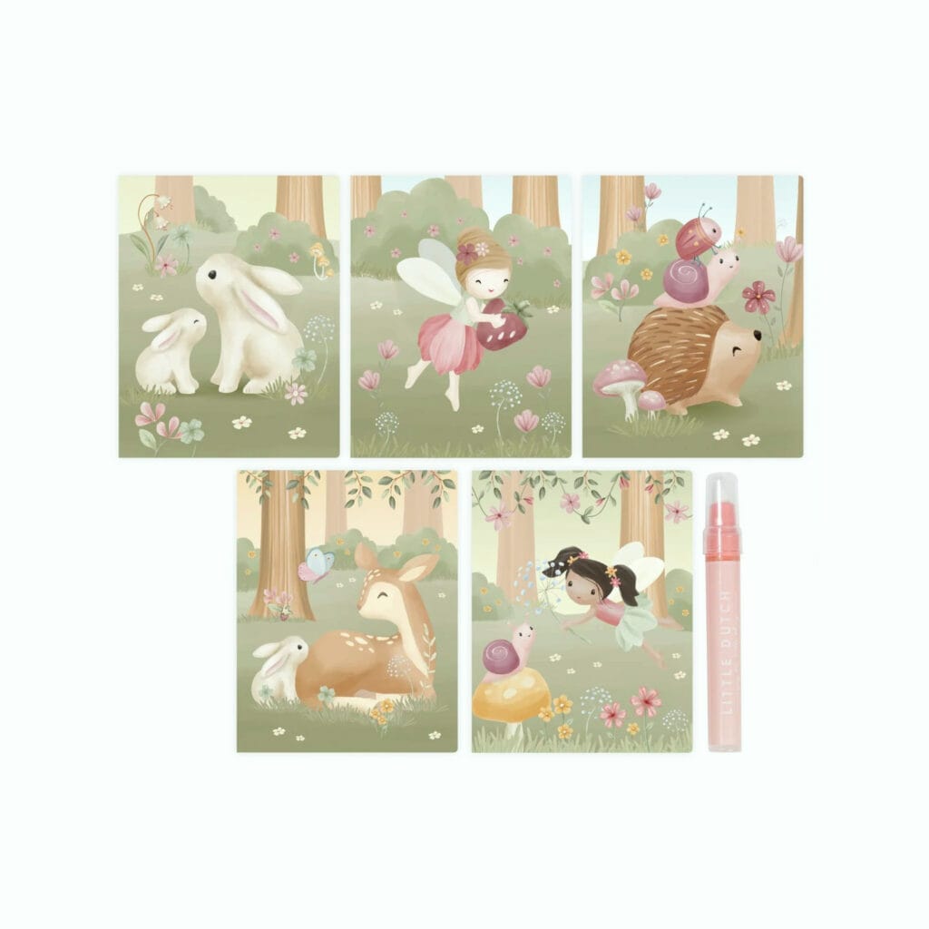 little_dutch_watertekenboek_rosa_fairy_garden_binnenkant_2